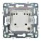 Штепсельная розетка встраиваемая IEK SKANDY 10А SK-R13-10-K02 SK-R01Bl без з/к с з/ш черный