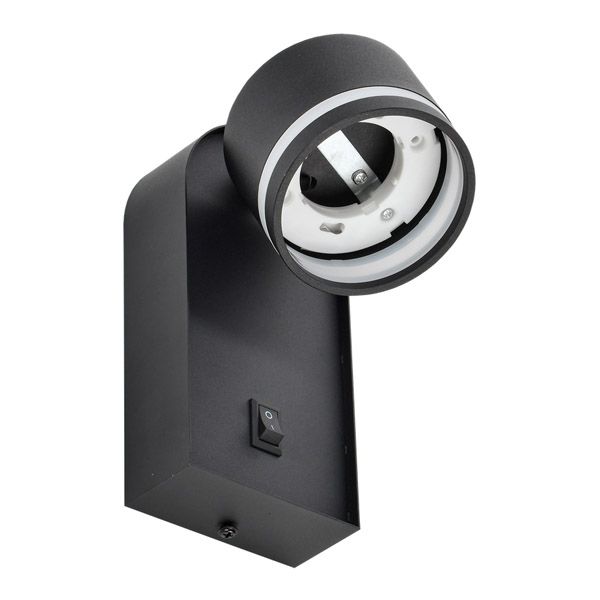 Накладной светильник -бра IEK LIGHTING без лампы 4035 LT-UBB0-4035-GX53-1-K02 GX53 черный