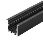 алюминиевый профиль LINIA49-F-M-3000 BLACK 055443