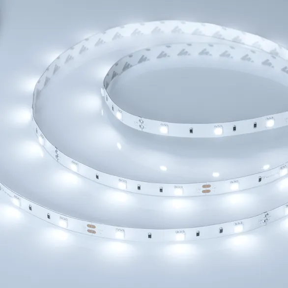 Светодиодная лента Белый 5060 12V  7.2W/m  30Led/метр 010595(2) RT-B30-10mm LUX