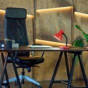 светильник настольный без лампы TLI-225 RED E27 UL-00001803 красный