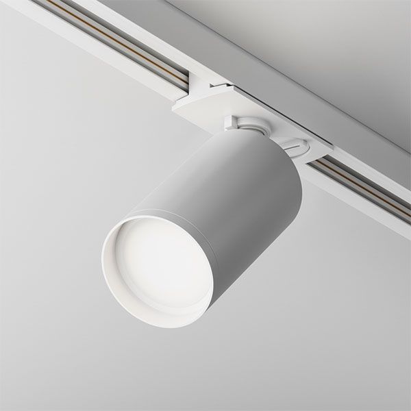 Трековый светильник под лампу GU10 Maytoni Focus S Unity TR020-1-GU10-W белый