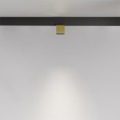 Трековый светильник  7W Белый-MIX Альфа/Alfa S Exility 50deg TR133-4-7W-DS-BS на шинопровод латунь