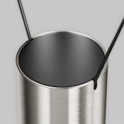 Трековый подвесной светильник 12W Белый теплый TR157-1-12W3K-PT Фокус / Focus Led Flarity IP20 платина