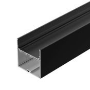 алюминиевый профиль S-LUX SL-LINE-7477-2000 BLACK 029939