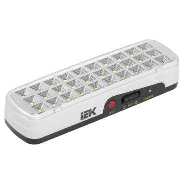 Светодиодный фонарь универсальный IEK LDBA0-3926-30-K01 аккумуляторный ДБА 3926 3-5ч 3Вт