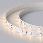 Светодиодная лента Белый теплый 2835 24V  7.2W/m 60Led/метр 020013(2) RT-A60 2700K  LUX
