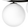Люстра подвесная Lightstar без лампы 815057 GLOBO 5х40W G9 белый/черный