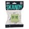 Розетка встраиваемая компьютерная двойная IEK SKANDY SK-K20-2-K06 SK-K04G RJ45 кат.6 мятный