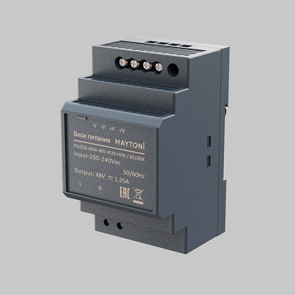 Блок питания (AC-DC) 48V   60W 831004 PSL016  на din-рейку