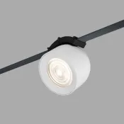 Трековый светильник  12W Белый дневной BELTY SPOT DK5540-WH+BK IP20 на шинопровод белый/черный