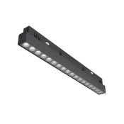 Трековый светильник 18W Белый дневной Точки/Points Exility 36deg TR031-2-18W4K-B на магнитный шинопровод черный