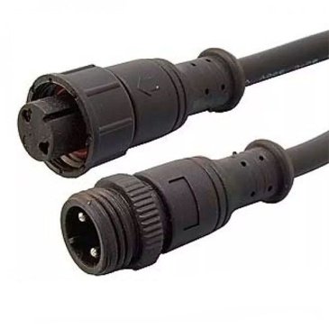 Соединитель герм (компл.) 2pin, 20см.,  BLHK16-2PB IP68