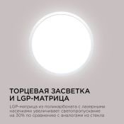 Накладной светильник  24W Белый дневной 18-125 SPIN 230х25 круглый накладной белый IP40