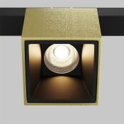 Трековый светильник  7W Белый теплый Альфа/Alfa S Exility 50deg TR133-2-7W3K-BS на магнитный шинопровод латунь
