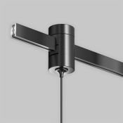 Трековый подвесной светильник 5W Белый теплый TR155-1-5W3K-B Фокус / Focus Led Flarity IP20 чёрный