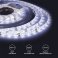 Светодиодная лента  Белый 2835 12V  4.8W/m 60Led/метр герм (силикон) 00-08 IP65