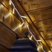 гирлянда НИТЬ  4.5W Белый теплый UL-00013246 ULD-F90PRO S10M-100-TWK WW, белый провод 10 м. 220V, 100 Led, IP67, с мерцанием без вилки