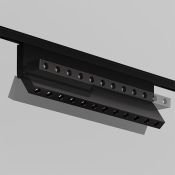 Трековый светильник 12W Белый дневной TR194-1-12W4K-M-B Точки поворотный / Points Rot Levity 4000К чёрный