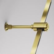 Крепление настенное Wall одинарное удлиненное Flarity TRA155CW-SL1-BS латунь