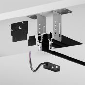 Шинопровод TRX034-SCCL-422B Exility ClipLine 2.0м магнитный в натяжной потолок черный