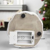 фигурка  светодиодная &quot;Ёлка&quot; 10х23х10 см, полистон, USB, батарейки АААх3, свечение тёплое белое