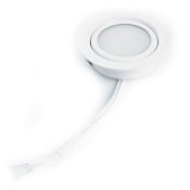 Круглый светильник   3W Белый дневной 41690 Feron LN7 220V IP20 встраиваемый белый