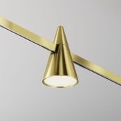 светодиодный светильник  4W Белый теплый Keila Flarity 120 deg 24V латунь TR146-1-5W3K-BS