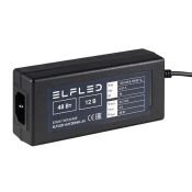 сетевой адаптер (AC-DC)  12V  4.0A 48W ELFLED-Ad12E048-JH черный корпус