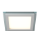 Встраиваемый светильник-панель  12W Белый дневной 00-00000070 P-S160-12-NW  стекло 220V IP20 квадратный белый