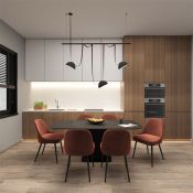 Готовый набор ременной трековой системы DENKIRS  72W Белый дневной Belty DK55SET05-01-BR подвесной коричневый