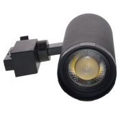 Трековый светильник однофазный 20W Белый дневной ULB-Q261 20W-4000K-AC BLACK 60deg на шинопровод черный UL-00009629 Volpe