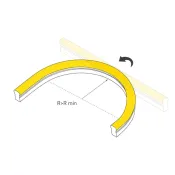 Гибкий неон   50W Белый дневной 053369 HALO-SIDE-A160-10x17mm 24V IP67