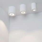 Накладной светильник  30W Белый дневной 021428 SP-FOCUS-R140-30W 220V цилиндр белый