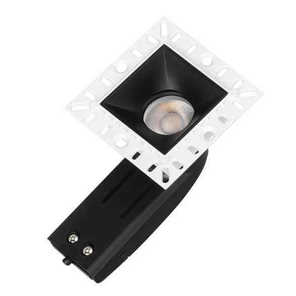 Встраиваемый светильник   9W Белый теплый 048321 MS-RIALTO-TRIMLESS-S40x40-9W 36deg 220V IP20 квадратный под шпаклевку квадратный белый/черный
