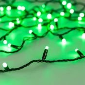 гирлянда  6.5W RGB 028214 ARD-STRING-CLASSIC-10000-BLACK-100LED-MILK-SYNC  230V IP65