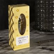 фигурка  светодиодная  «Свеча со снеговиком»  Белый теплый, 7х7х20 см