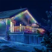 гирлянда БАХРОМА 15W RGB UL-00013132 ULD-B5007-300-TBK MULTI 230V IP67 с эффектом мерцания