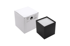 Накладной светильник  10W Белый теплый 004900 GW GW-8601-10-BL-WW 220V IP20 квадратный черный