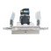 Розетка встраиваемая компьютерная IEK SKANDY SK-K10-1-K37 SK-K01Sh RJ45 кат.5E шампань