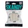 Выключатель встраиваемый трехклавишный IEK SKANDY SK-V30-0-10-K37 SK-V11Sh шампань