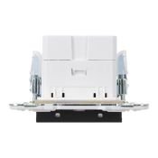 Розетка встраиваемая USB IEK SKANDY A+C 18Вт SK-U22-018-K02 SK-R13Bl черный