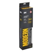 удлинитель с заземлением и выключателем MODERN и 3xUSB-A 2.0, 1xTYPE-C WYP12-16-05-02-ZKU-K02 черный