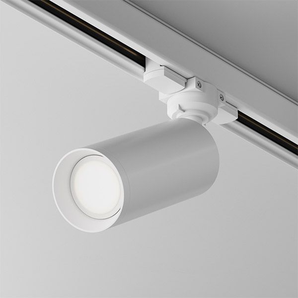 Трековый светильник 10W GU10 TR028-3-GU10-W Фокус / Focus Trinity IP20 белый
