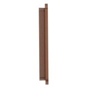 Рамка металлическая 1 пост IEK BRITE BR-M12-M-21-K30 РУ-1-1-Бр коричневая RE AL