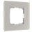 Рамка стеклянная 1 пост WERKEL Senso W0013117 дымчатый