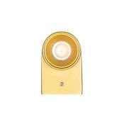 светильник  3W Белый дневной 035541 SP-SPICY-WALL-MINI-S60x39 220V IP20 цилиндр накладной золотой