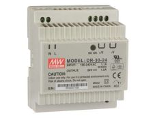 Блок питания (AC-DC) 24V   30W  DR-30-24 на din рейку