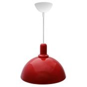Подвесной светильник без лампы 12-102 1x15W E27 фигурный белый/красный