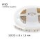 Светодиодная лента Белый теплый 3528 12V  9.6W/m 120Led/метр 00-32 8мм